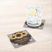 Rustikale Untersetzer für Hochzeitsfeiern (Vor Ort)