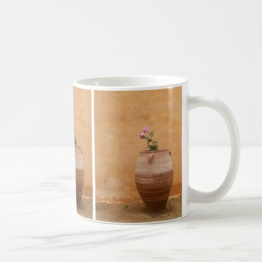 Rustikale Urn-Tasse Kaffeetasse (Rechts)