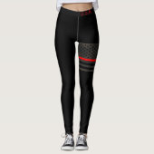 Rustikale US-Flag-Legierung Leggings (Vorderseite)