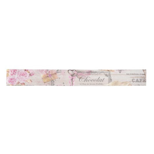 Rustikale Valentine Ribbon Satinband (Vorderseite)