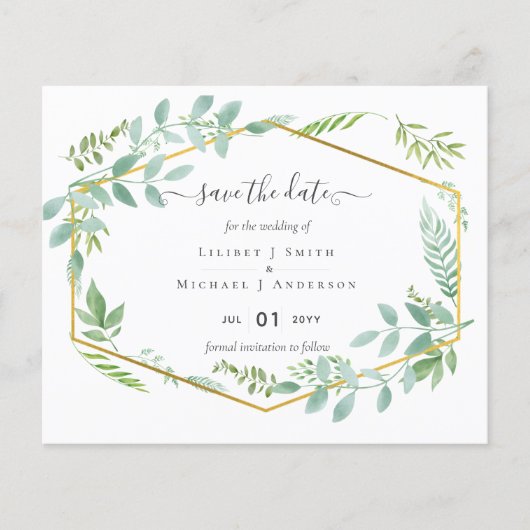 Rustikale Vegetation auf Driftwood Budget Wedding (Vorderseite)