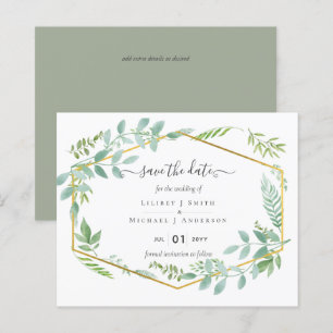 Rustikale Vegetation auf Driftwood Budget Wedding