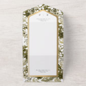 Rustikale Vegetation Botanischer Rahmen kein Abend All In One Einladung (Außenbereich)