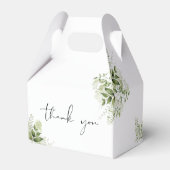 Rustikale Vegetation Elegant Erste Heilige Kommuni Geschenkschachtel (Rückseite)