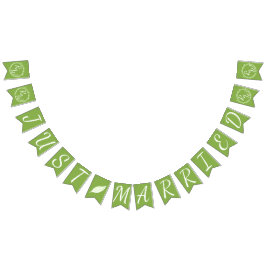 Rustikale Vegetation | Hochzeitswein nur verheirat Wimpelkette