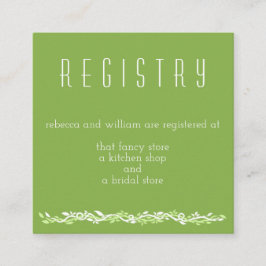 Rustikale Vegetation | Informationen zur Kanzlei f Begleitkarte