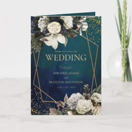 Rustikale Vegetation Land Hochzeit Einladung