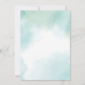 Rustikale Vegetation Weißer Pumpkin Fall Brautpart Einladung (Rückseite)