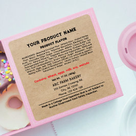 Rustikale VERBINDUNG Hütte Lebensmittelgesetz Prod Quadratischer Aufkleber