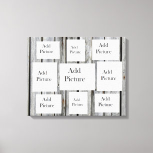 Rustikale verwitterte beunruhigte hölzerne leinwanddruck