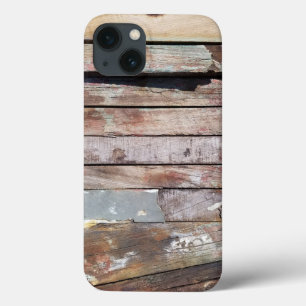 Rustikale verwitterte Segelboot-Holzbretter Nautil Case-Mate iPhone Hülle