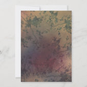 Rustikale Vintag Mason Jar Lights Babydusche Einladung (Rückseite)