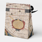 Rustikale Vintage alte Weltkarte IV Geschenkschachtel (Rückseite)