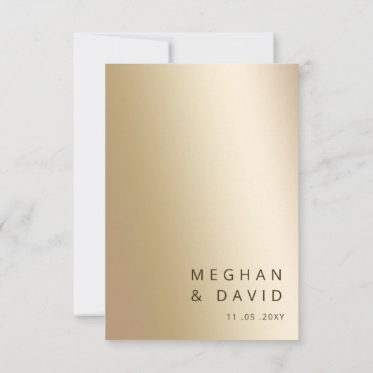 Rustikale Vintage antike Ankerhochzeit RSVP Karte (Rückseite)