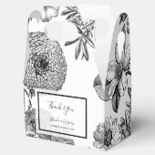 Rustikale Vintage Blume Hochzeit Geschenkschachtel (Geöffnet)