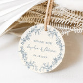 Rustikale Vintage Blumenzange Geschenkanhänger