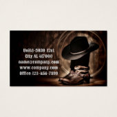 rustikale Vintage Cowboystiefel Western Land (Rückseite)