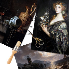 Rustikale Vintage Elegantin Geschenkpapier Set