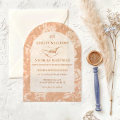 Rustikale Vintage Florenz Acryleinladungen