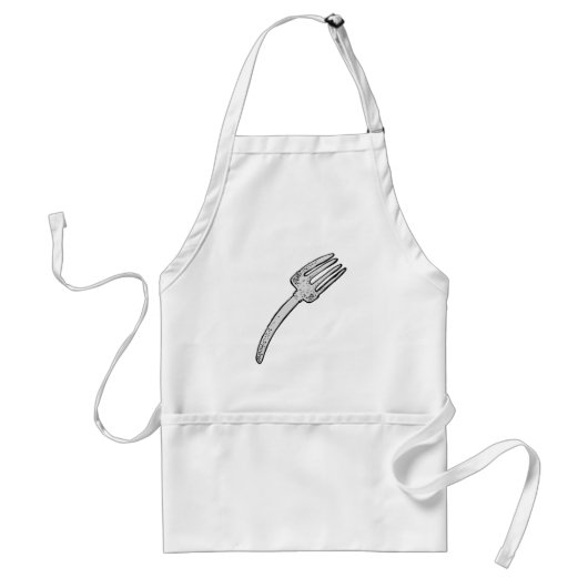 Rustikale Vintage Gabel Retro-Kutsche Schürze (Vorne)