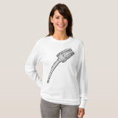 Rustikale Vintage Gabel Retro-Kutsche T-Shirt (Vorne ganz)