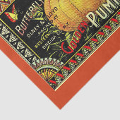 Rustikale Vintage Herbstpumpendekor Seidenpapier (Ausschnitt)