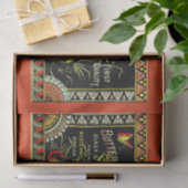 Rustikale Vintage Herbstpumpendekor Seidenpapier (Geschenk)