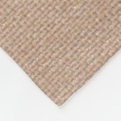 Rustikale Vintage-Hirschgeweihe Fleecedecke (Ecke)
