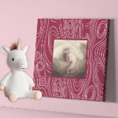 Rustikale, Vintage Holzkornkunst Leinwanddruck