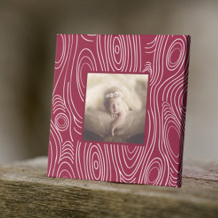 Rustikale, Vintage Holzkornkunst Leinwanddruck