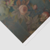 Rustikale Vintage Kronenkratzenbraun Bärendekoupag Seidenpapier (Ausschnitt)