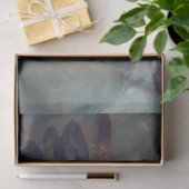 Rustikale Vintage Kronenkratzenbraun Bärendekoupag Seidenpapier (Geschenk)