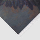 Rustikale Vintage Kronenkratzenbraun Bärendekoupag Seidenpapier (Ausschnitt)