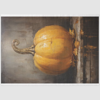 Rustikale Vintage Kürbisgeflecht Seidenpapier