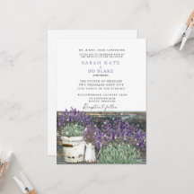 Rustikale Vintage-Lavendel-Holz-Lichter-Hochzeit