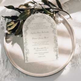 Rustikale Vintage Seite Blumenstrasse Kunst, Dicht Einladung