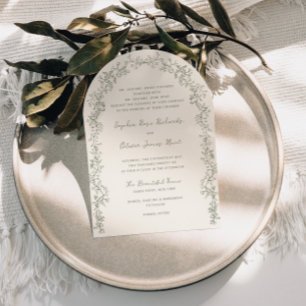 Rustikale Vintage Seite Blumenstrasse Kunst, Dicht Einladung