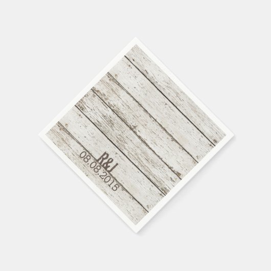 rustikale Vintage Stallhütte Serviette (Ecke)