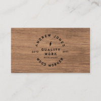 Rustikale Vintage Typografie aus dunklem Holz, mod