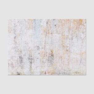 Rustikale Vintage-Weiß-Beige-Struktur Seidenpapier