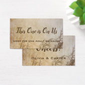 Rustikale Vintage Wiesentrinkkarten (Schreibtisch)