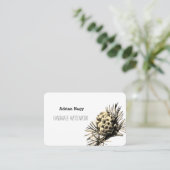 Rustikale Visitenkarte (Stehend Vorderseite)