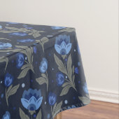 Rustikale volkstümliche Blumenstruktur Tischdecke (Beispiel)