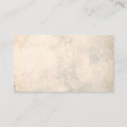 Rustikale Waldbärendusche Windelwanne Begleitkarte (Rückseite)