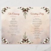 Rustikale Wälder Federn und Blütenblut (Rückseite)