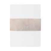 Rustikale Wälder Federn und Blütenblut Einladungsbanderole (Rückseitenbeispiel)