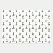 Rustikale Wälder Hochzeitszettel Geschenkpapier Set (Vorderseite 2)