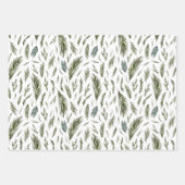 Rustikale Wälder Hochzeitszettel Geschenkpapier Set (Vorderseite)