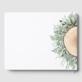 Rustikale Waldgärten Urlaub Rental Bed Breakfast Gästebuch (Rückseite)