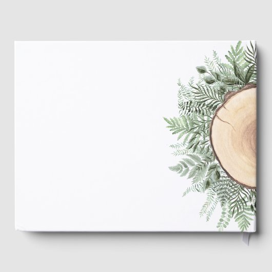 Rustikale Waldgärten Urlaub Rental Bed Breakfast Gästebuch (Rückseite)